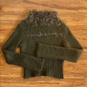 Antoine designer mock neck sweater